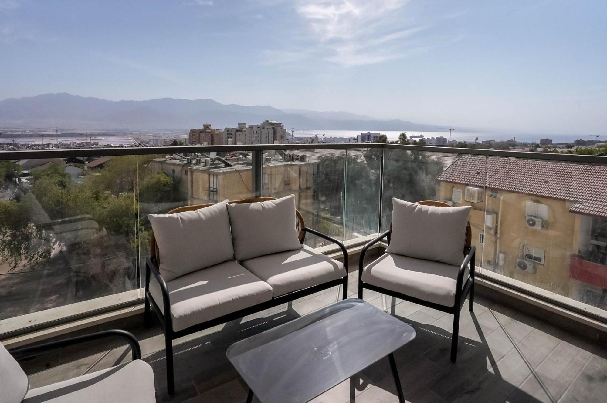 Yalarent New Stylish Apartment 3Br With Balcony Eilat Exteriör bild